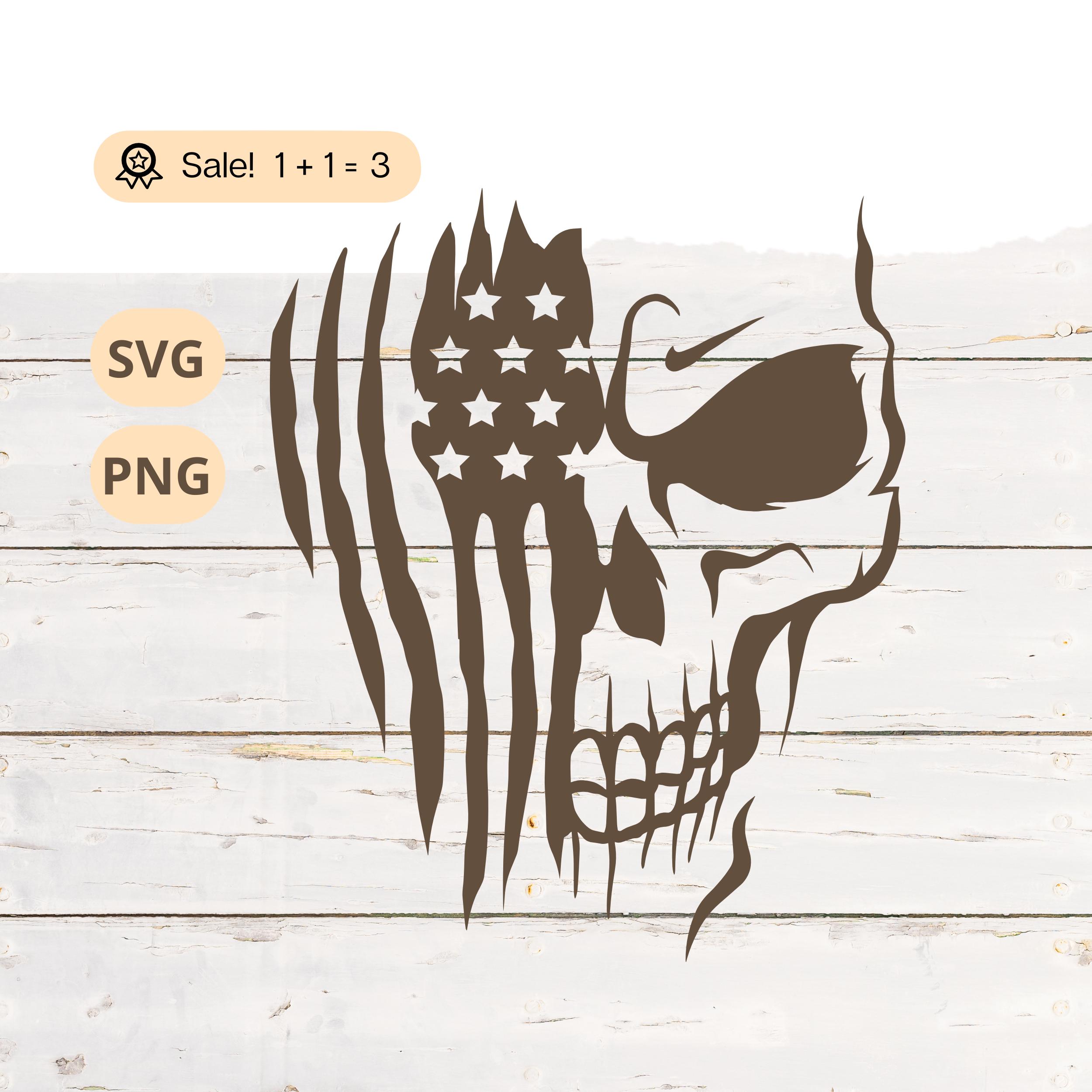 Skull American Flag - Etsy, image size:2500x2500