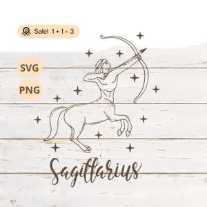 Sagittaire SVG PNG, svg signe du zodiaque, zodiaque Svg, astrologie SVG, horoscope svg, svg constellation, svg céleste, tatouage chemise Sagittaire