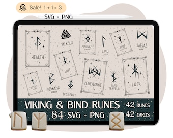 84 Viking Runes SVG Bundle, Bind runes SVG, Runes svg, Runes file for Cricut, Viking letters, Viking simbols svg, Celtic Symbols, PNG Tshirt