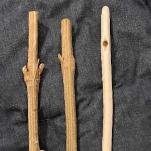Hemp hollow wood raw ready for carving- stalk/stem