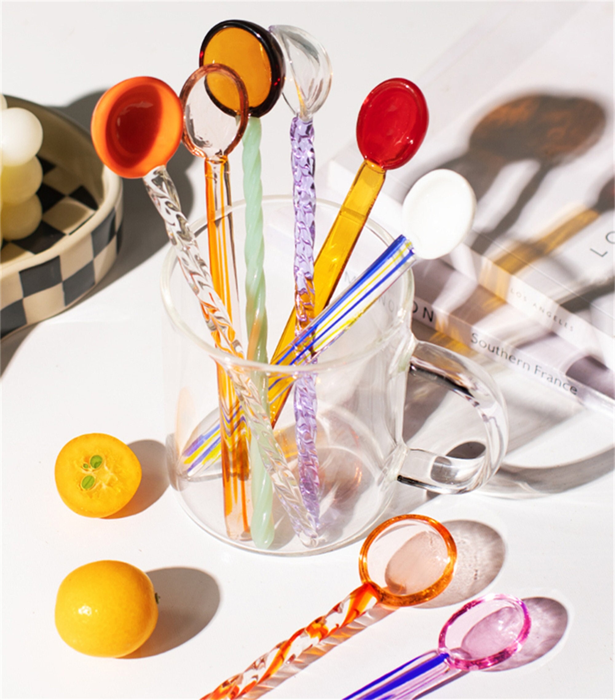 Tea Spoons Glass - Etsy