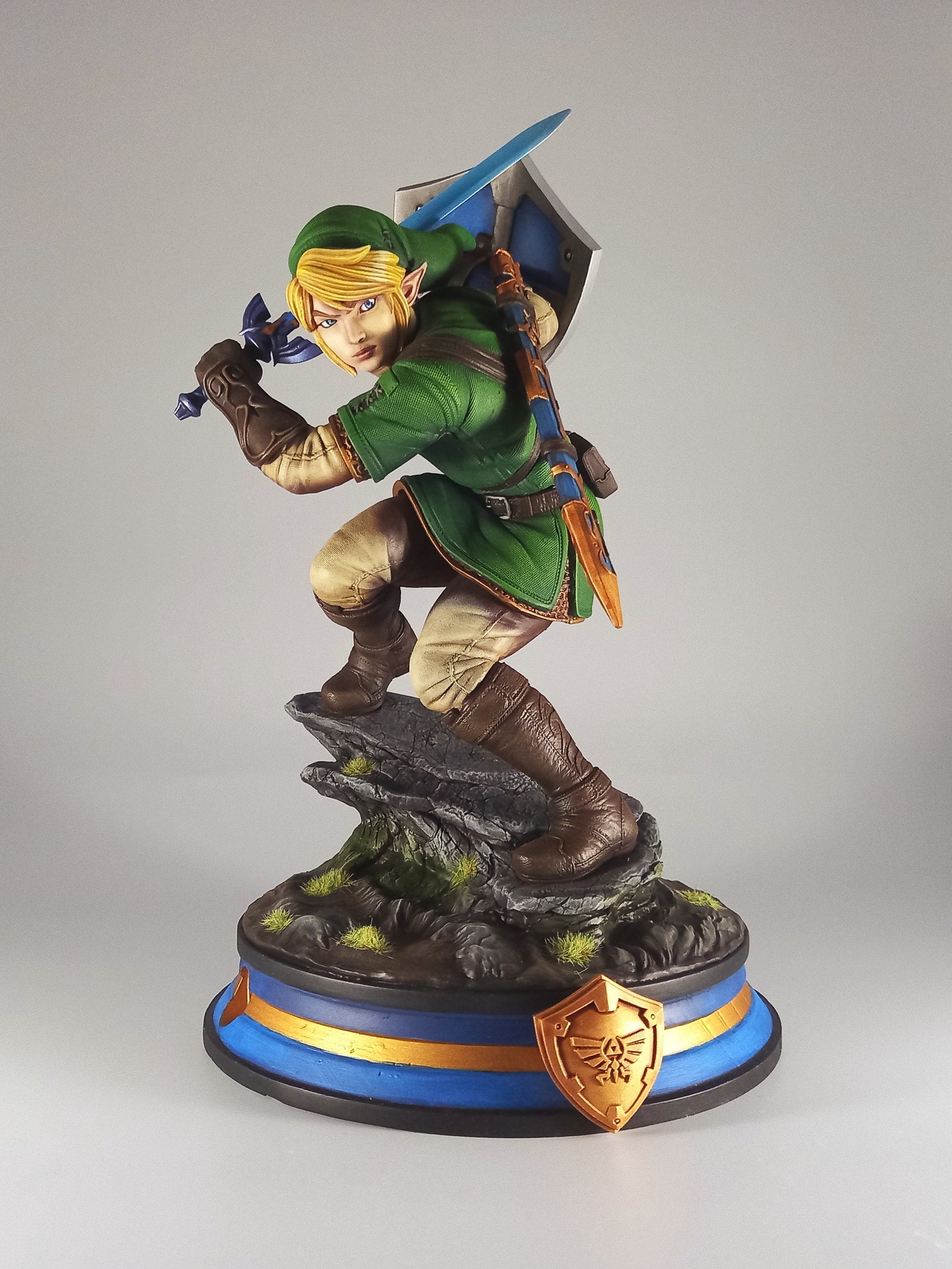 Link Zelda: Tears of the Kingdom - TOTK - Premium statue for 3d printing