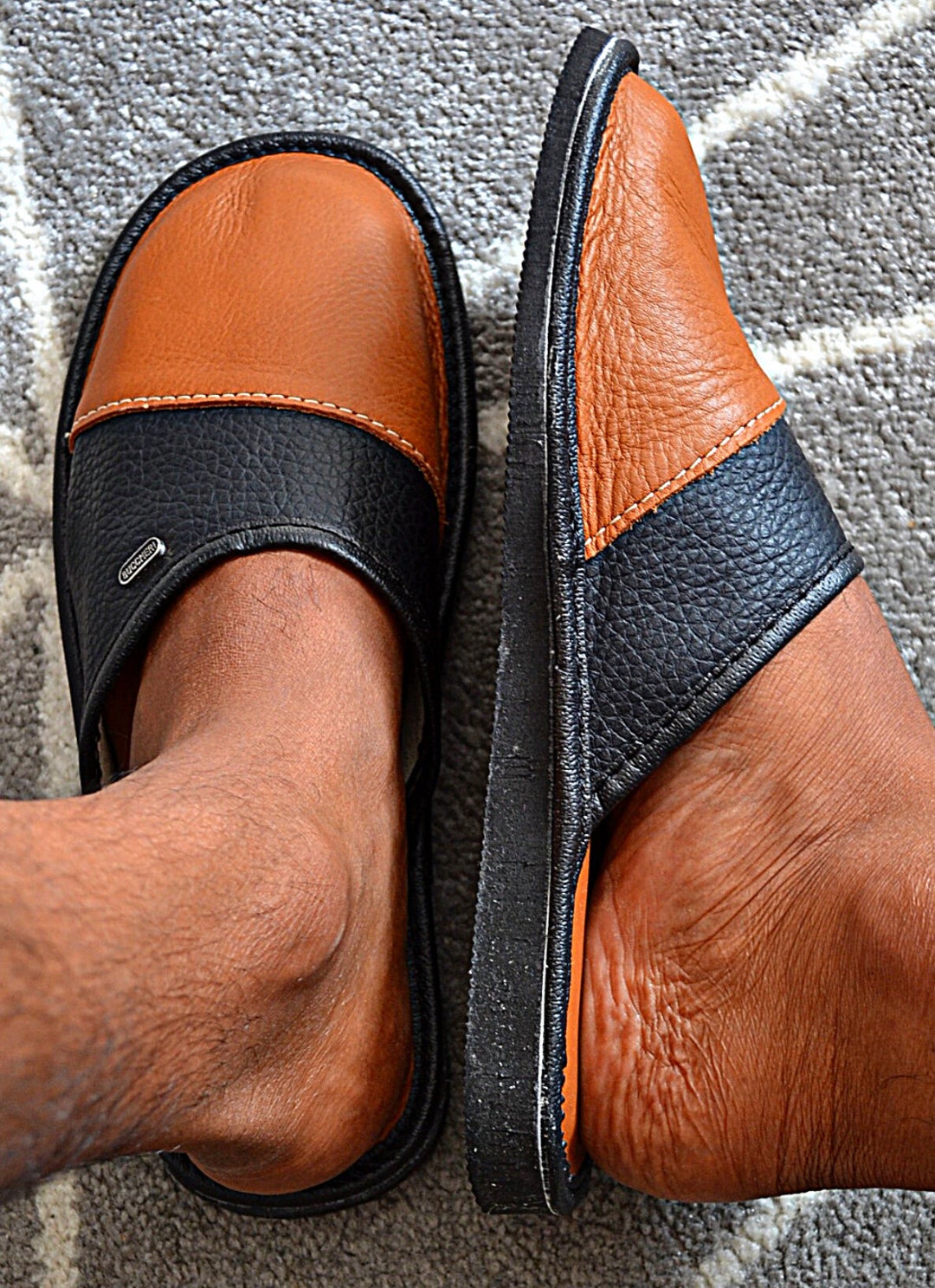mens mule slippers sale