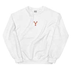 Sudadera con bordado de langosta
