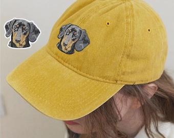 Personalized Embroidered Pet Vintage Cap, Custom Cat Dad Baseball Hat, Personalized Gifts for Dog Lover, Embroidery Unisex Gift