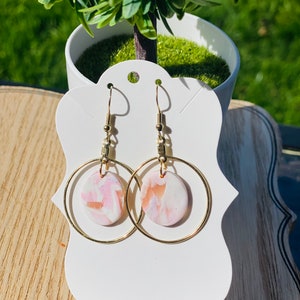 Pinky Pink Earring - Etsy