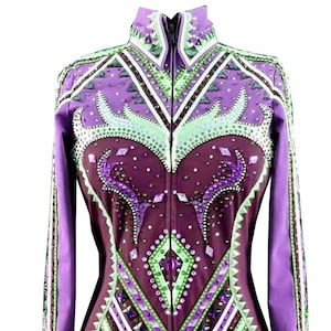 Western Custom Rodeo Queen, Showmanship, Horsemanship , Western Pleasure Show Shirt & Women Rail Jacket.