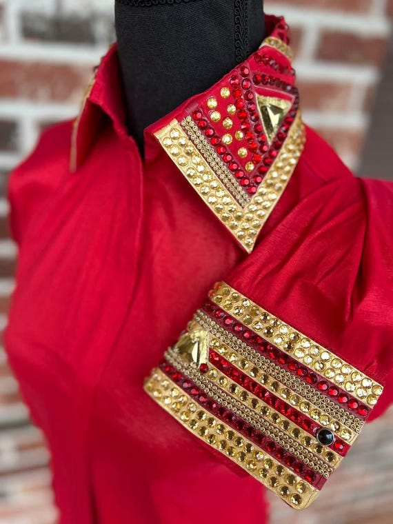 Western Custom Rodeo Queen, Showmanship, Horsemanship , Western Pleasure Show Shirt & Women Rail Jacket.