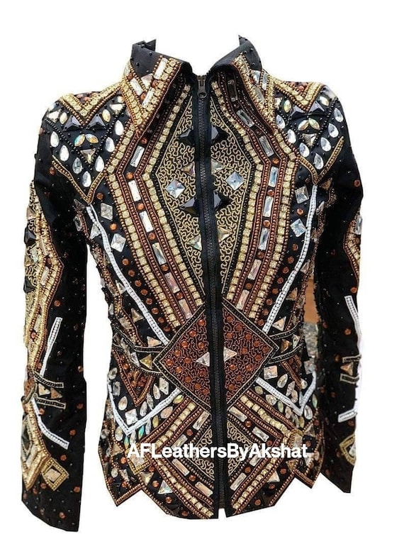 Western Custom Rodeo Queen, Showmanship, Horsemanship , Western Pleasure Show Shirt & Women Rail Jacket.