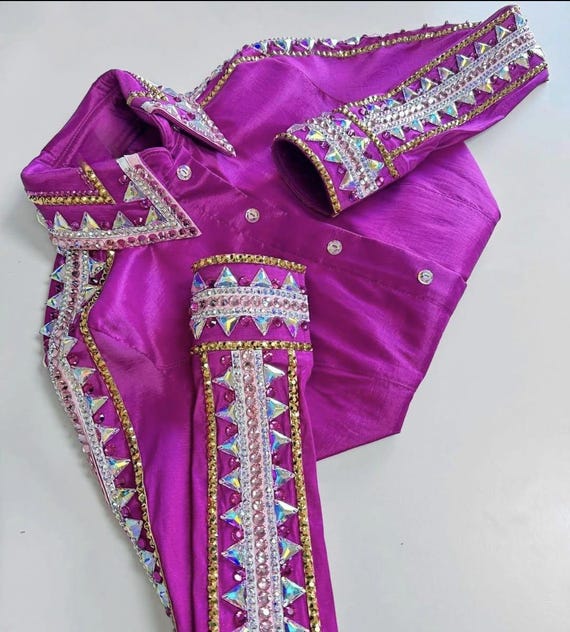 Western Custom Rodeo Queen, Showmanship, Horsemanship , Western Pleasure Show Shirt & Women Rail Jacket.