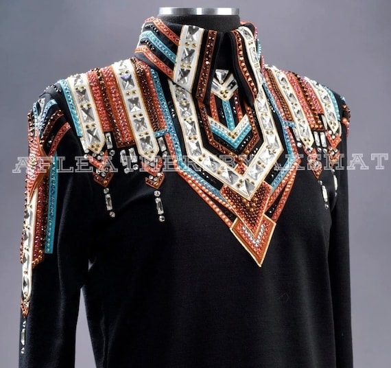 Western Custom Rodeo Queen, Showmanship, Horsemanship , Western Pleasure Show Shirt & Women Rail Jacket.