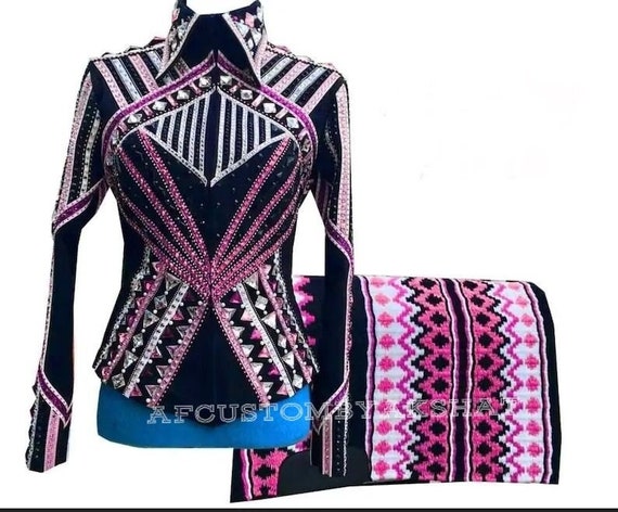 Custom Western Show Jacket: Rodeo Queen Rail Jacket