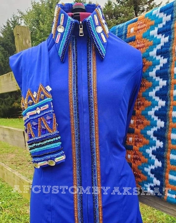 Custom Western Show Jacket: Rodeo Queen, Horsemanship Rail Jacket