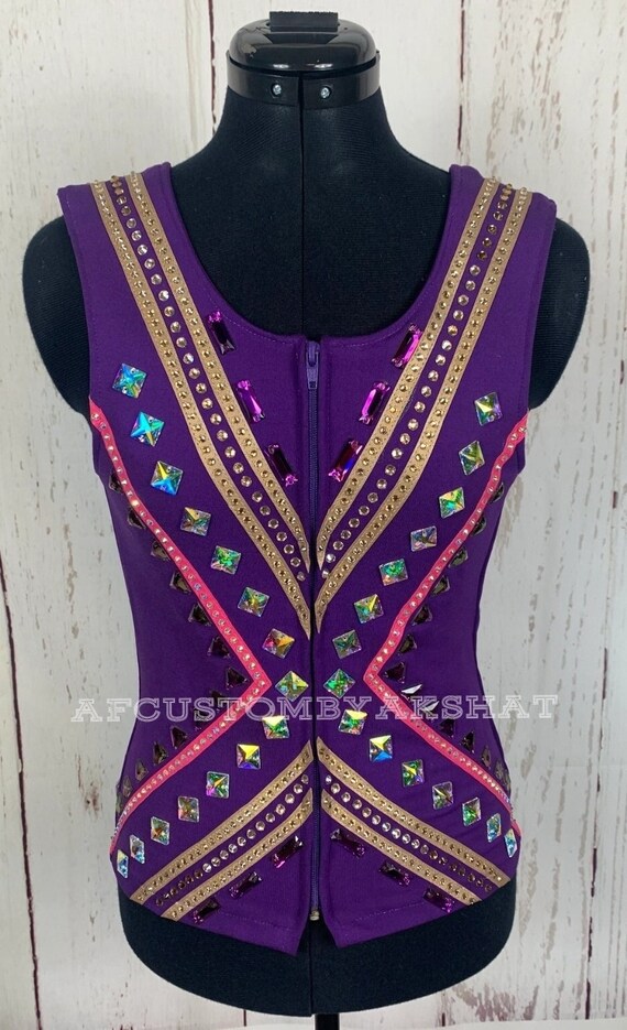 Custom Western Show Jacket: Rodeo Queen, Horsemanship Rail Jacket