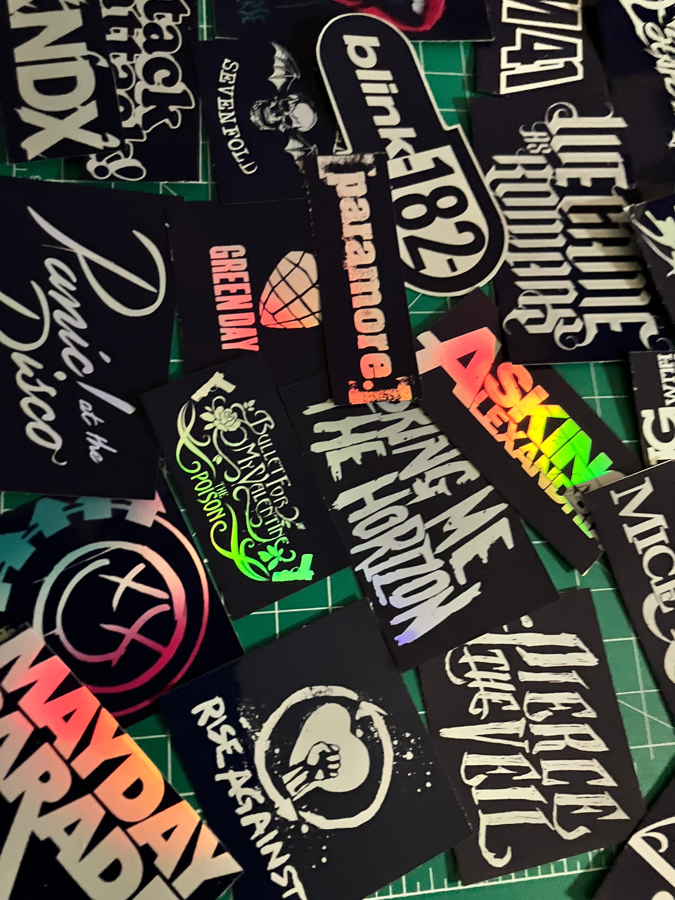 Skramz / Emoviolence / Real Screamo / Hardcore Sticker Pack (10 Sticke