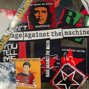 Rage Against the Machine Sticker   Etsy