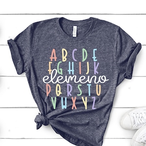 ABC Elemeno Shirt, Kindergarten Teacher Shirt, Teacher Shirt, Elemeno Shirt, ABC Shirt, Preschool Teacher Shirt, Alphabet Shirt, Kids Shirt