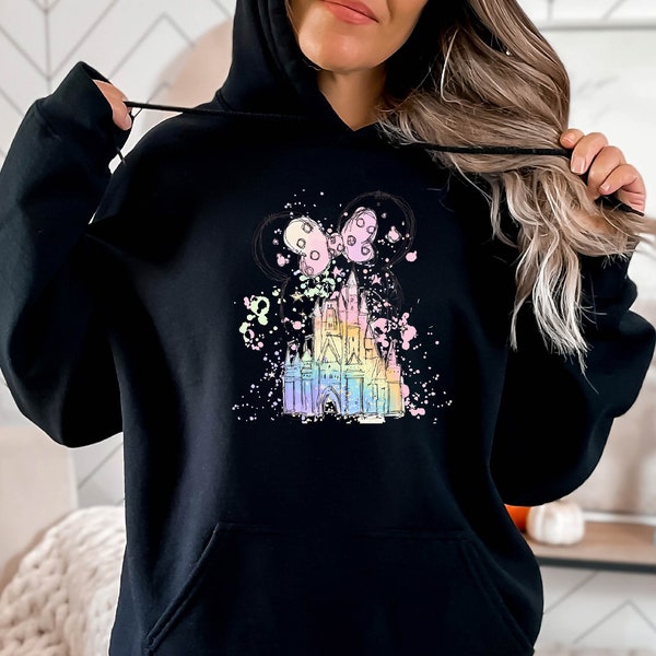 Disney Magic House Hoodie, Magic Kingdom, Mickey & Minnie Mouse Hoodie, Disneyland Hoodie, Family Vacation Hoodie, Retro Mickey Sweatshirt