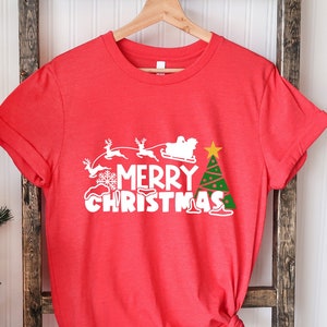 Christmas Shirt, Merry Christmas Shirt, Merry Xmas Shirt, Christmas Tree Shirt, Xmas Shirt, Christmas Gift, Christmas Mom Tee, Gift For Her