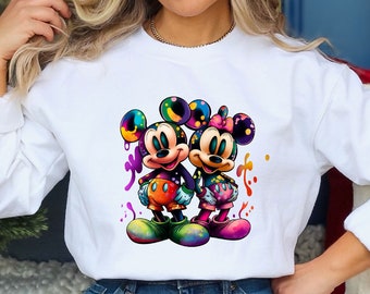 Mickey And Minnie Hoodie, Disney Family Sweat, Family Disneyworld Sweatshirt, Mickey Hoodie, Minnie Hoodie, Disneyland Trip Sweatshirt
