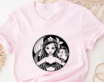 Starbucks Little Mermaid Shirt, Disney Ariel Princess Shirt, Ariel Shirt, Disney Mermaid Shirt, Disney Princess Shirt, Mermaid Shirt, Ariel