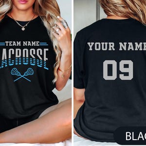 Custom Lacrosse Shirt, Personalized Lacrosse Shirt, Lacrosse Team Name Shirt, Lacrosse Shirt, Game Day Tee, Lacrosse Player Shirt, Lacrosse