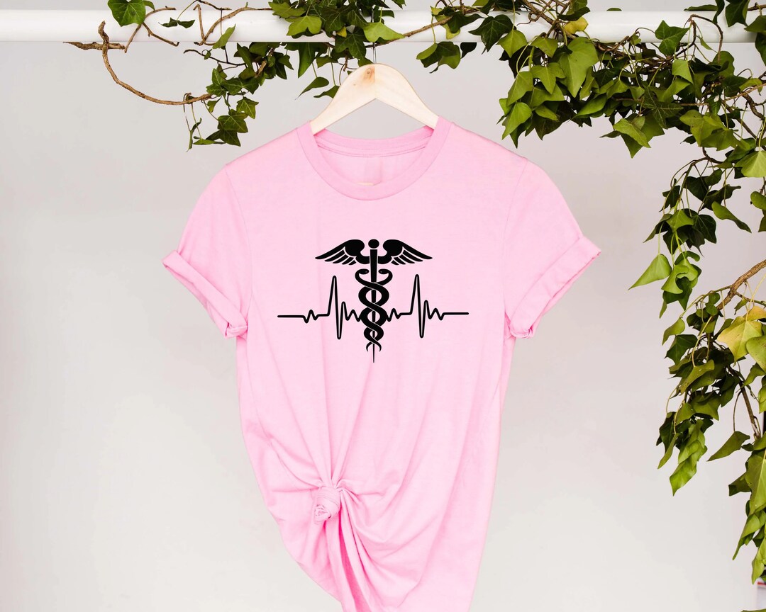 Nursing Shirt, Heart Beat Shirt, Doctor Shirt, Medical Symbol Shirt
