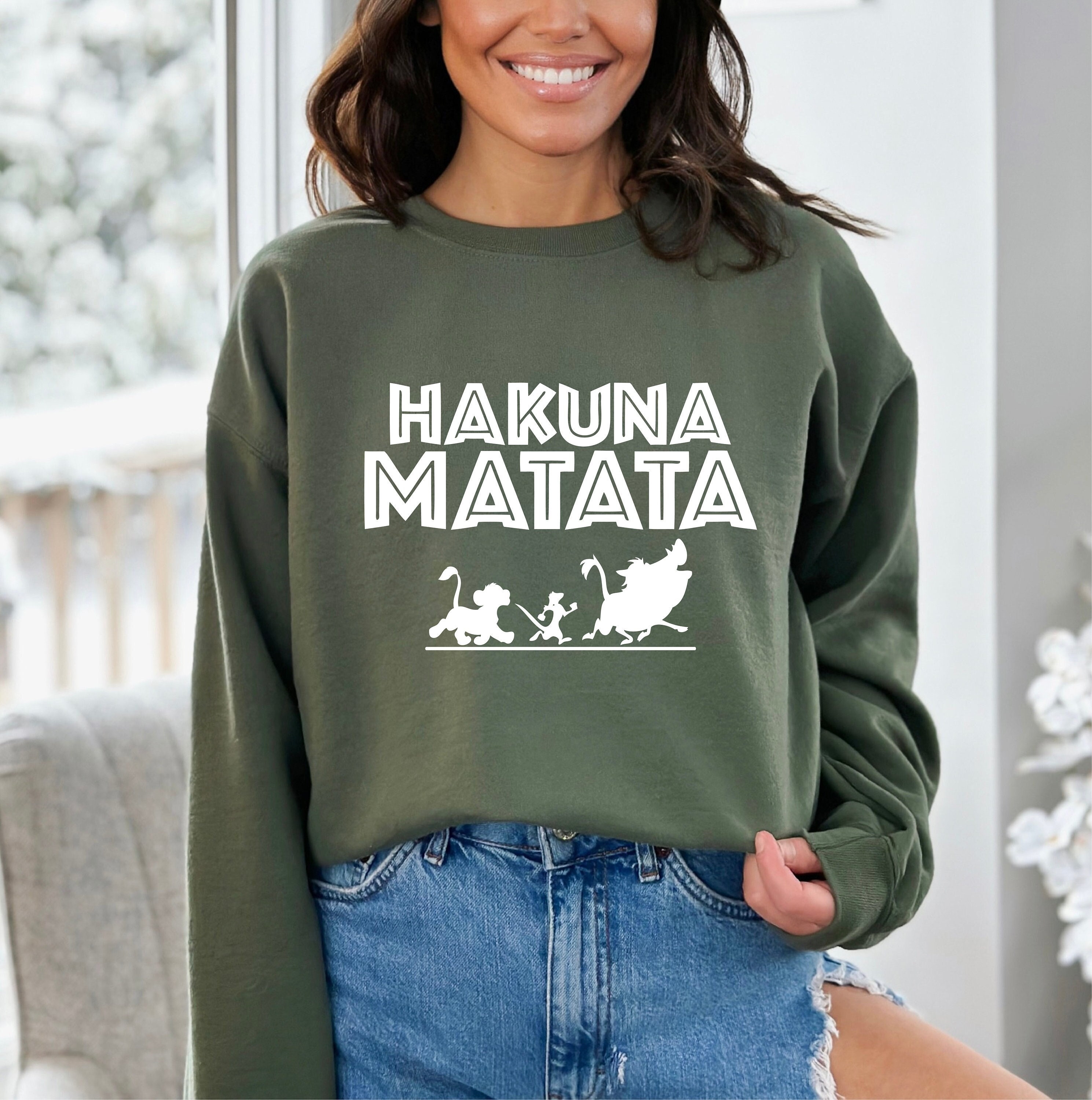Hakuna - Matata Etsy Sweatshirt