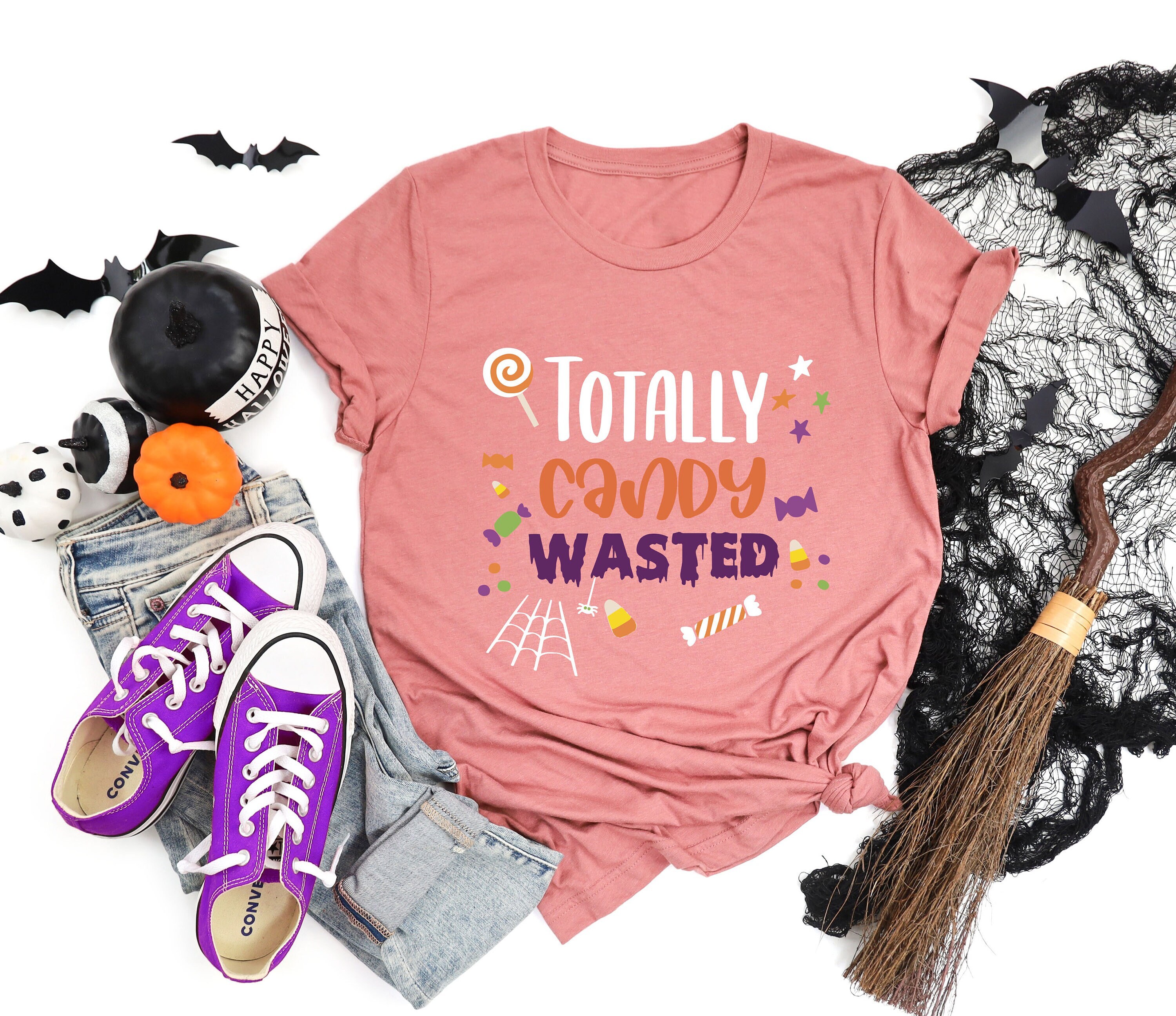 Totally Candy Wasted Shirt, Halloween Shirt, Spooky Season Shirt, Candy  Shirt, Cute Halloween Shirt, Gift for Her, Mom Halloween Tee - Etsy