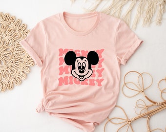 Retro Mickey Shirt, Vintage Mickey Shirt, Retro Disney Shirt, Mickey Shirt, Disneyland Shirt, Mickey Mouse Shirt, Disneyworld, Gift For Her