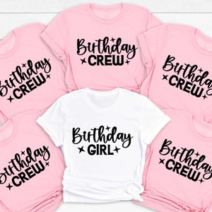 Birthday Girl Shirt, Birthday Squad Shirt, Birthday Crew Shirt, Birthday Party Shirt, Birthday Princess Shirt, Happy Birthday Gift For Her