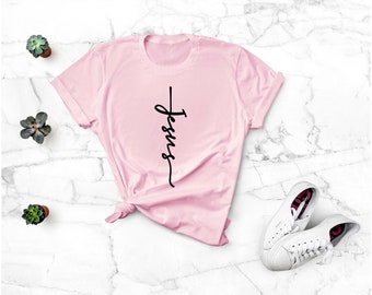 Jesus Shirt, Jesus Cross Shirt, Christian Shirt, Church Shirt, Religious Shirt, Faith Shirt, Jesus Gift, Inspirational Shirt, Christian Tee