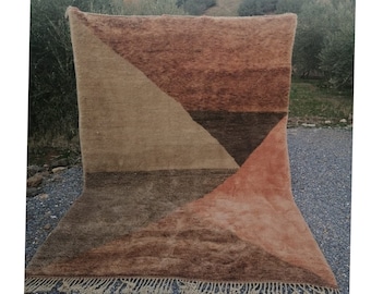Tapis Mrirt, laine de luxe, tapis berbère, beni ourain, teppich, tapis doux fait main, tapis marocain, beni mrirt, laine naturelle