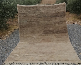 Tapis marocain beige, tapis mrirt beige, tapis luxe teppich berbère, haute qualité, tapis beni ourain, tapis personnalisé, tapis fait main