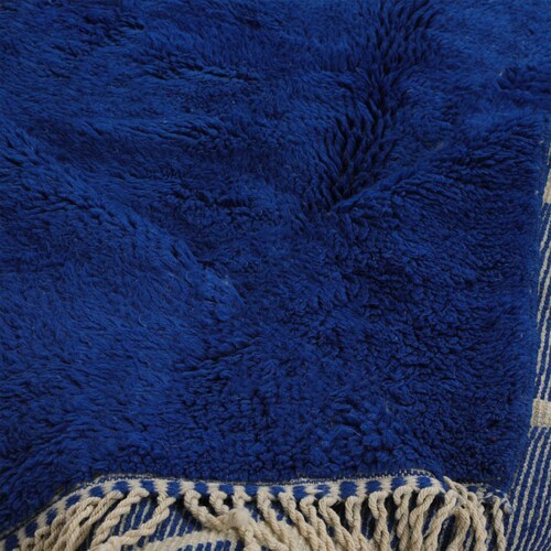 Moroccan soft rug, High quality rug, solid blue beni ourain rug, luxury mrirt rug, solid blue rug, Berber teppich rug, custom shops handmade rug