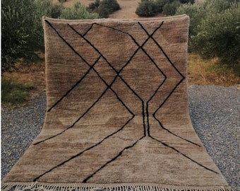 natural moroccan rug, natural mrirt rug, Berber style, natural color, high quality, natural wool, custom rug, handmade rug, soft area rug