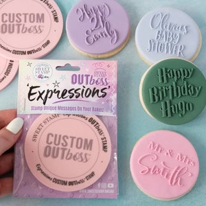 Custom Outboss Stamp SWEET-STAMP