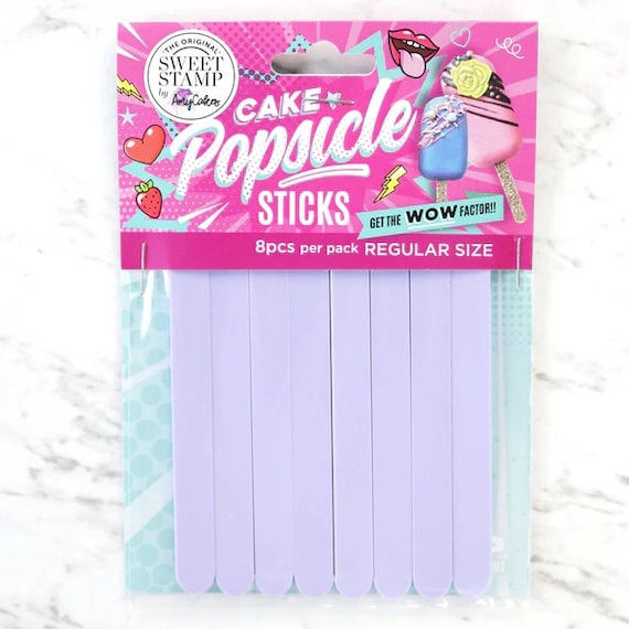 Sweet Creations 100 Count Reusable Plastic Cake Pop Sticks
