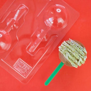 Sweet Stamp Mould - Chocolate Ball Popsicle Mould, Plastic Mould, Chocolate Mould, Cake Treat Mould