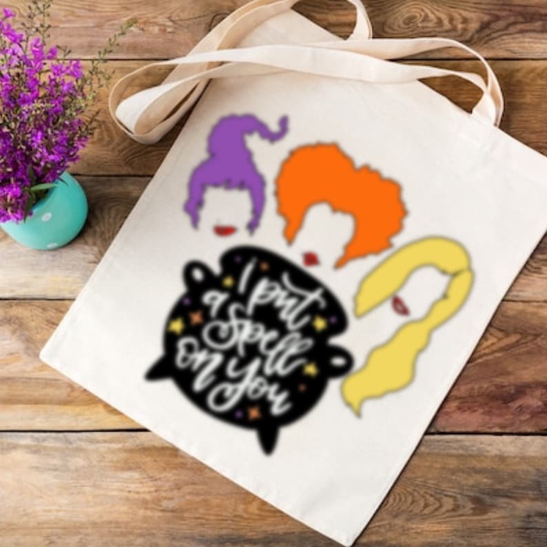 Hocus Pocus SVG Sanderson Sisters I Put A Spell on You Etsy