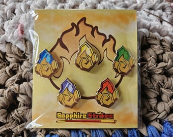 LMK: Nuwa's Stones | Mini Enamel Pin Set