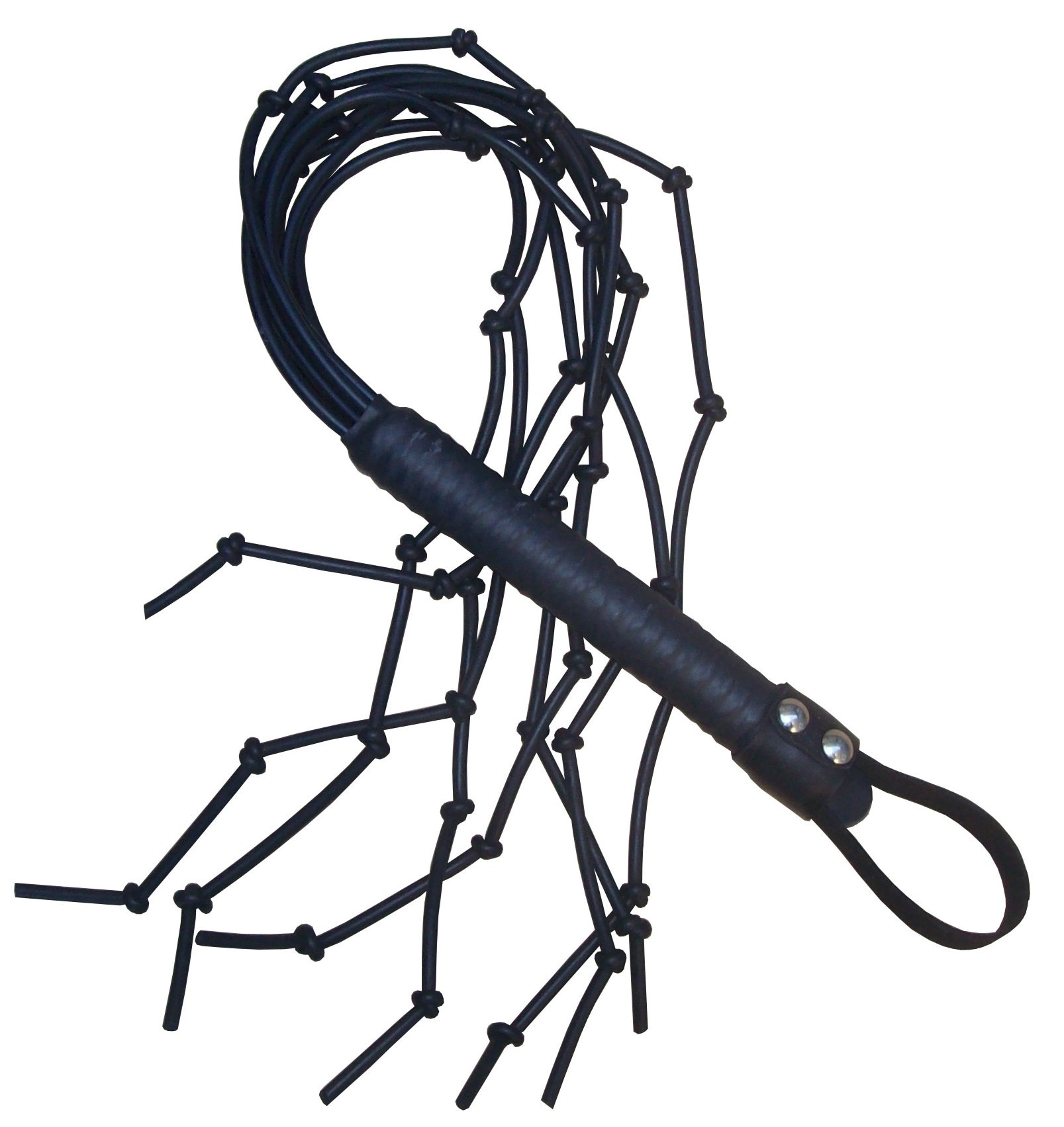 Hard knot rubber whip - SM whip - BDSM Shop (GP-59)