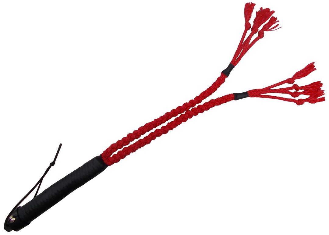 Tails Bath Rope Red 2 Tails Rope Whip With Knots AP-33 - Etsy