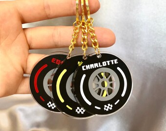 Tyre keychain shop