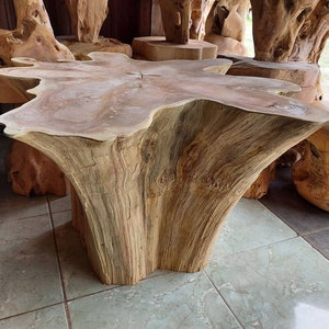 Solid Teak Root Star Table Natural Finish-Star coffee Table-Home Living Furniture-Door To Door Shipping