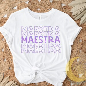 Maestra Shirt, Teacher Shirt, Spanish Teacher, Bilingual Teacher, Teacher Shirt Gift,  Maestra Gift, Teacher Appreciation Shirt Gift