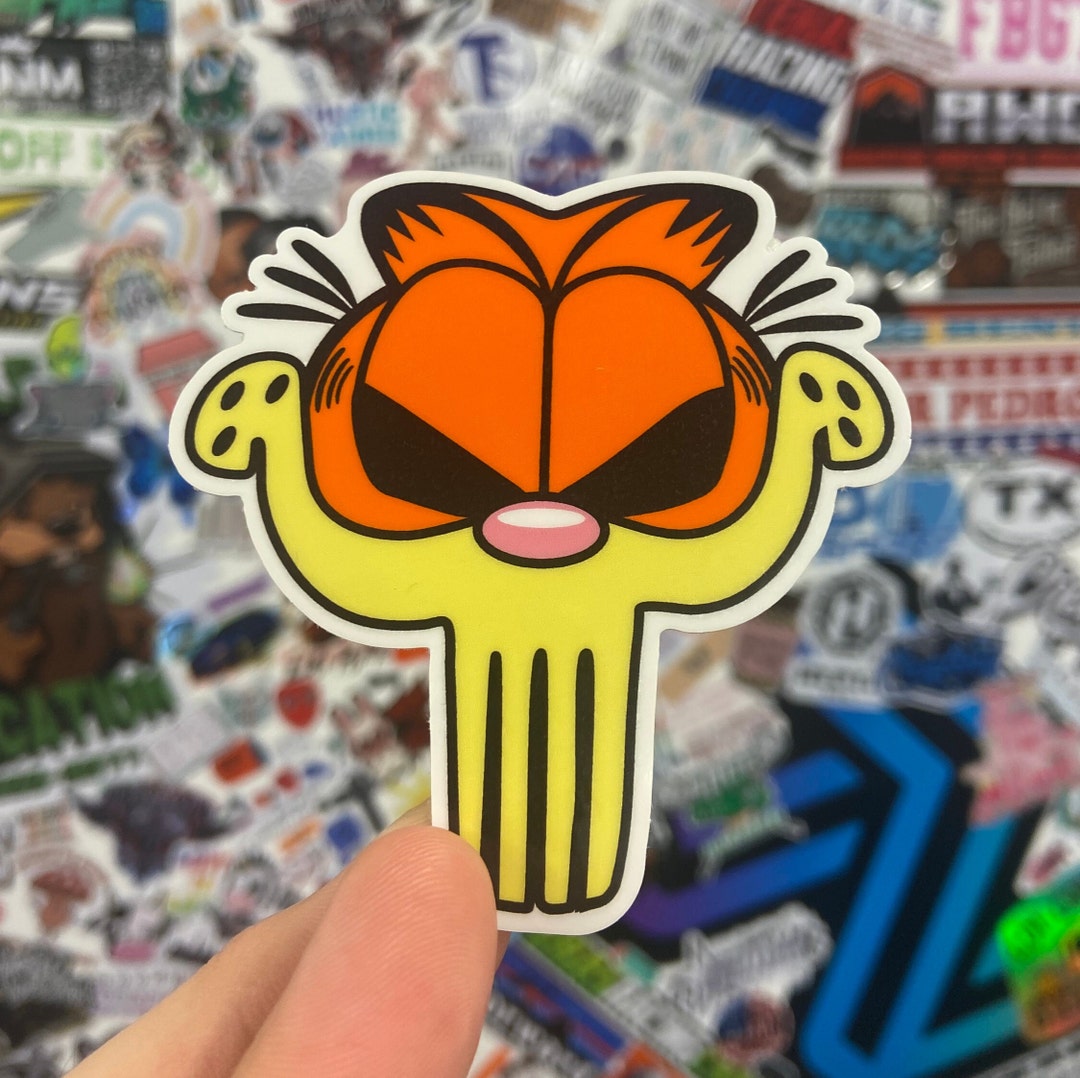 Garfunisher Sticker - Etsy