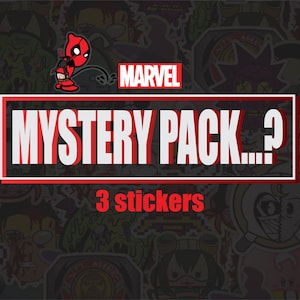 MARVEL Mystery Sticker Pack (3)