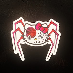 Creepy cat 3” Car Magnet