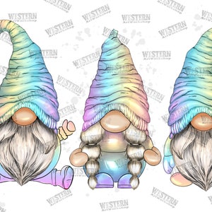 Funny Gnomes Png ,Sublimation PNG, Gnomes Sublimation Design, Watercolor gnomes png, Cute Gnomes Png, Clipart Gnome, Gnome Png